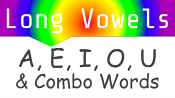 Preview of Long Vowel Bundle with 634 Words