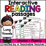 Long Vowel Interactive Reading Passages