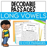 Long Vowel Decodables, CVCe Decodable Passages | Reading C