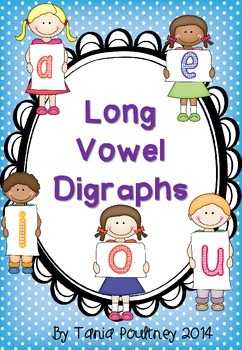 Preview of Long Vowel Digraphs- No Prep Pack