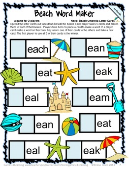 Long Vowel Digraphs Phonics Games ee ea oa ai ay by Games 4 Learning