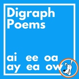 Digraph Poems: ai, ay, ee, ea, oa, ow