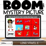 Long Vowel E Boom Cards™ Uncover the Picture