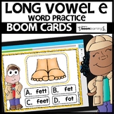 Long Vowel E Word Practice Boom Cards No Prep Literacy Centers