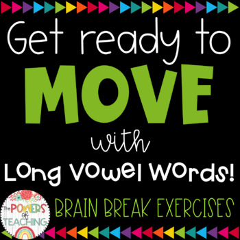 Preview of Long Vowel Exercises - {Brain Break FREEBIE!}