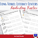 Long Vowel Handwriting Practice Bundle