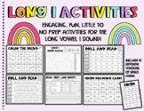 Long Vowel I Activities