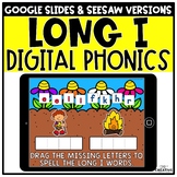 Long Vowel I Digital Phonics Activities for Distance Learning