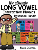 Long Vowel Interactive Phonics Resource Bundle