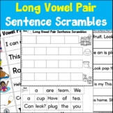 Long Vowel Pair Sentence Scrambles