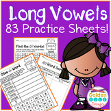Long Vowel Worksheets 83 Phonics Worksheets 21 Patterns Te