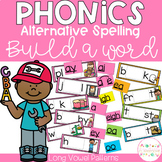 Long Vowel Patterns Build a Word - Phonics Alternative Spelling