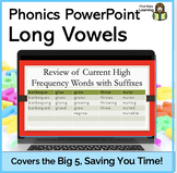 Long Vowel Phonics and Phonemic Awareness PowerPoints & ph