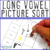 Long Vowel Sort Worksheet: Kindergarten & 1st Grade Litera
