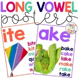 Long Vowel Posters