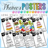 Long Vowel Posters and Cards BUNDLE