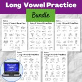 Long Vowel Practice Bundle