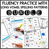 Long Vowel Reading Fluency Practice BUNDLE