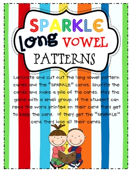 for blends worksheets 1 grade free For  Vowel Made Grade by Long 1st Game  Teachers SPARKLE