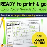 Long Vowel Sounds Activities | Orthographic Mapping Scienc