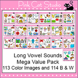 Long Vowels Clip Art Mega Value Pack
