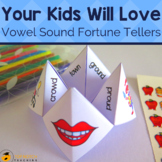 Long Vowel Sounds | Cootie Catchers & Fortune Tellers for 