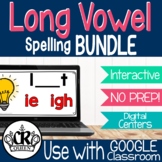 Long Vowel Spelling Patterns Digital Center BUNDLE for Goo