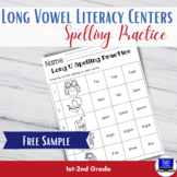 Long Vowel Spelling Practice-Freebie