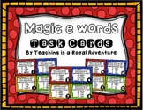 Magic E Task Cards (Multiple Choice)
