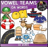 Long O Vowel Team 'oa' - Clip Art Bundle {Educlips Clipart}