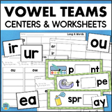 Long Vowel Teams Worksheets Vowel Digraphs 1st 2nd Grade P