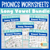 Long Vowel Teams Worksheets - First Grade Phonics - Scienc
