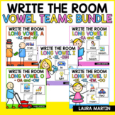 Long Vowel Teams Write the Room Bundle - AI AY EA EE IE IG