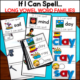 Long Vowel Word Building Cards