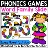 Long Vowel Word Family Slide