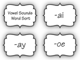 Long Vowel Word Sort