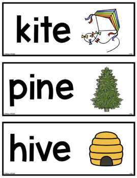 Word Wall: Long Vowel Sounds With Illustrations  Word wall cards, Word wall,  Alphabet coloring pages