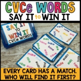 Long Vowel Sounds Word Work Phonics Games CVCe Magic E Sil