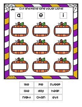 long vowel worksheets by dollar scholars teachers pay