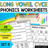 Long Vowel Worksheets - CVCe Worksheets - Magic E - Long V