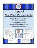 Long Vowel Worksheets - Long O (No Prep)