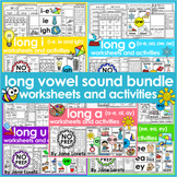 Long Vowel Worksheets and Activities (the bundle) NO PREP-