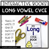 Long Vowel cvce Phonics Worksheets Books 