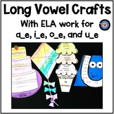 Long Vowel _e Crafts and Printables for a-e, i-e, o-e, and u-e