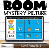 Long Vowel i Boom Cards™ Uncover the Picture