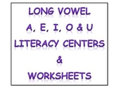 Long Vowel literacy centers