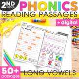 Long Vowels 2nd Grade Decodable Reading Passages Science o