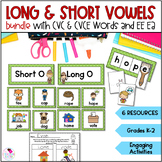Long and Short Vowel Worksheets and Activities CVCE and CV