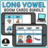Long Vowels Boom Cards BUNDLE with Audio Sound Digital Learning