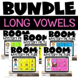 Long Vowels Boom Cards™ {a, e, i, o, u} Bundle Uncover the